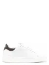 Lanvin Ddb0 Sneaker With Contrasted Embroideries In White