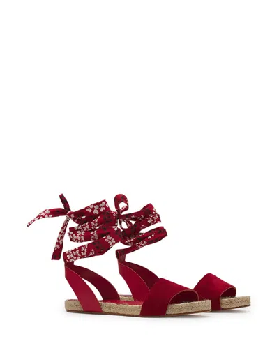 Lanvin Women's Domra Flat Suede Sandals