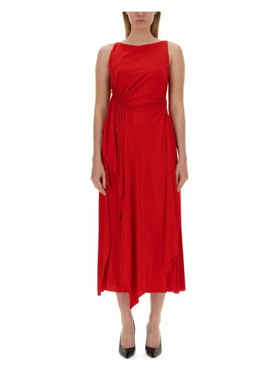 LANVIN WOMEN'S DRESS WITH DRAPE