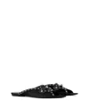 Lanvin Eclipse Arch Flat Mule In Black