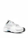 Lanvin Women's Flash X Mesh Low-top Sneakers In Silver In Silver