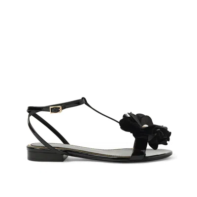 Lanvin Women's Flat Sandals In Black