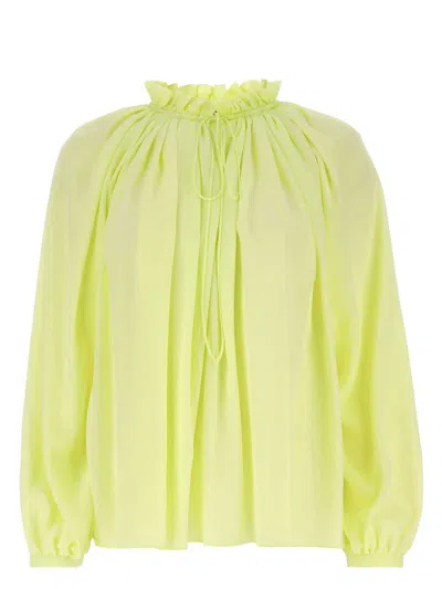 LANVIN WOMEN'S FLUO POLYESTER BLOUSE TOP