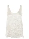Lanvin Ivory Viscose Top