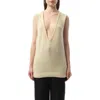 Lanvin Women's Knitted Top In Ivory