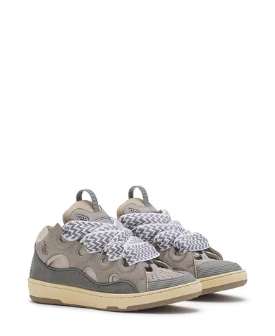 Lanvin Women's Leather Curb Sneakers