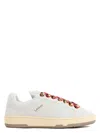Lanvin Lite Curb Low-top Sneakers In White