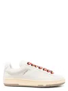 Lanvin Lite Curb Low-top Sneakers In White