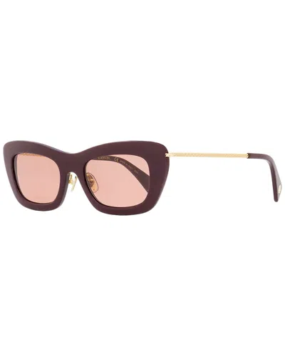 Lanvin 608 Sunglasses In Red