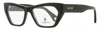 Lanvin Women's Modified Rectangle Eyeglasses Lnv2627 020 Dark Gray 54mm In Multi
