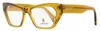 Lanvin Women's Modified Rectangle Eyeglasses Lnv2627 208 Caramel 54mm In Multi