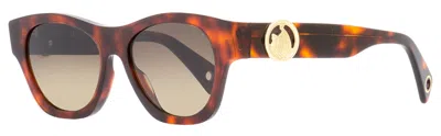 Lanvin Women's Mother & Child Sunglasses Lnv604s 272 Red Havana 55mm In Multi