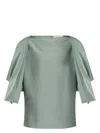 Lanvin Relaxed Silhouette Top With Button Closure