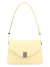 Lanvin Pastel Yellow Leather Concerto Shoulder Bag