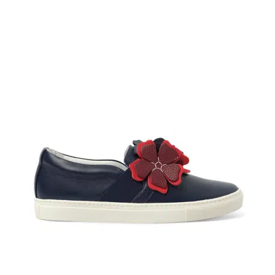 Lanvin Women's Pull On Sneakers In Blue