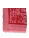 Lanvin Women's Scarf  6l1414so637-rosso Red In Red