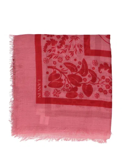 Lanvin Women's Scarf  6l1414so637-rosso Red