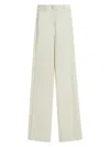 Lanvin Side Band Trousers In Green