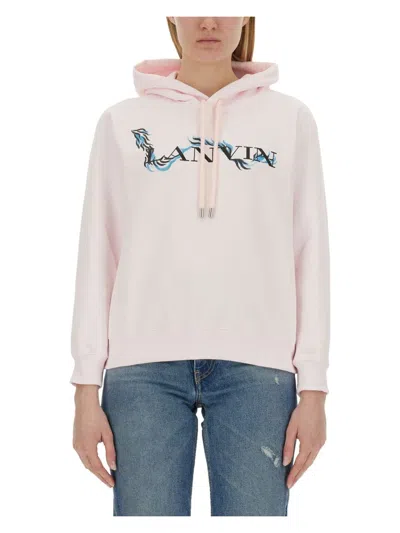 LANVIN WOMEN'S SWEATSHIRT WITH PRINT