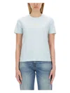 Lanvin Women's Regular Fit T-shirt In Azure