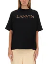 LANVIN LANVIN WOMEN T-SHIRT WITH LOGO