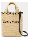 Lanvin Bag Type Shopper In Nude