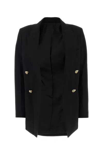 Lanvin Women's Virgin Wool Blazer In Black