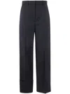 Lanvin Wide Leg Pants For Women In Black