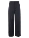 Lanvin Wide Leg Pants For Women In Black