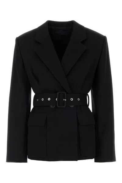 Lanvin Women's Wool Blazer In Black