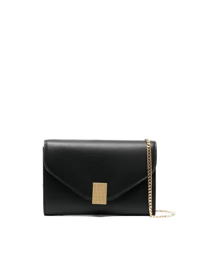 Lanvin Women Wrap Bag Concerto Chain In Black