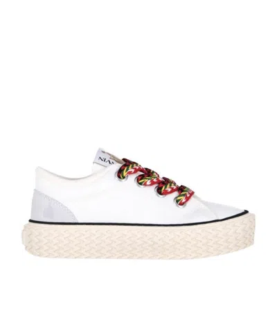LANVIN LANVIN WONDER LOW-TOP LACE-UP SNEAKERS