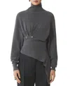 Lanvin Wool And Cashmere Sweater In Gray