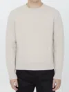Lanvin Wool And Cashmere Sweater In Paper
