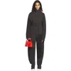 Lanvin Wool And Viscose Barrel Pants In Black