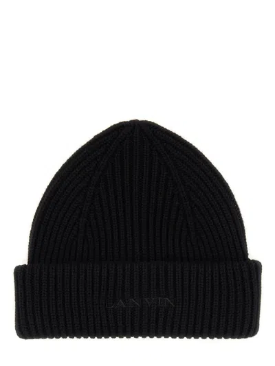 LANVIN WOOL BEANIE HAT