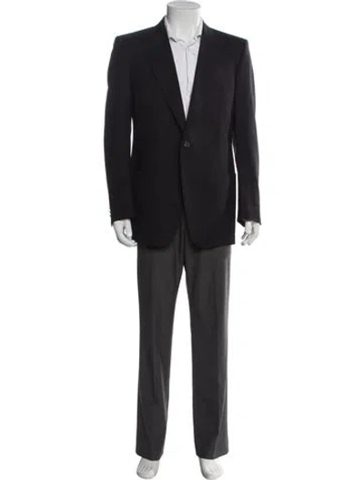Pre-owned Lanvin Wool Blazer In Blue