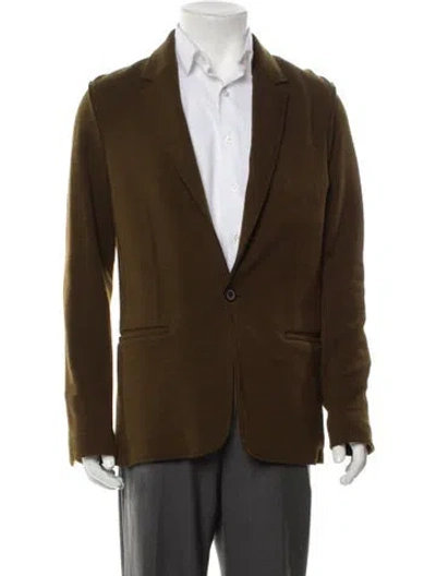 Pre-owned Lanvin Wool Blazer In Brown
