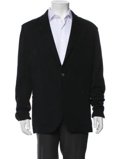 Pre-owned Lanvin Wool Blazer In Green