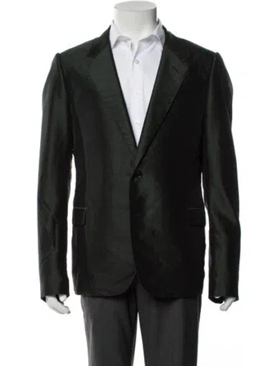 Pre-owned Lanvin Wool Blazer In Green