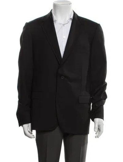 Pre-owned Lanvin Wool Blazer In Neutral