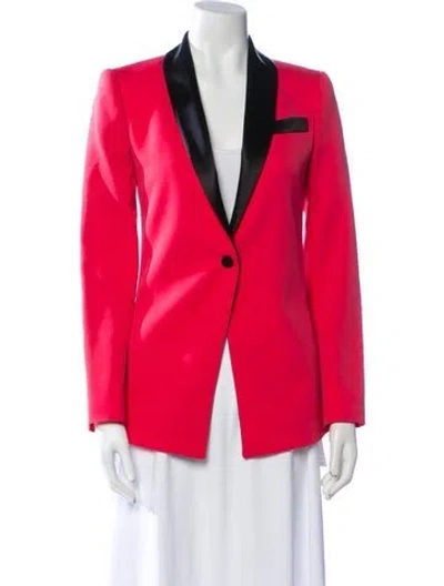 Pre-owned Lanvin Wool Blazer In Pink
