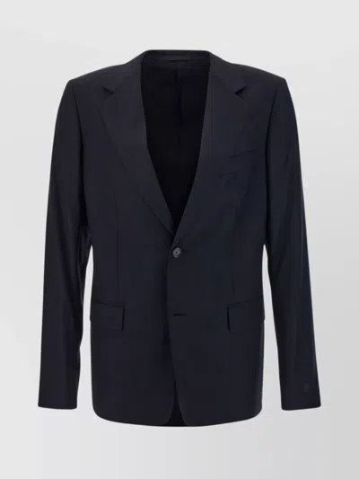 Lanvin Wool Blazer With Central Back Slit