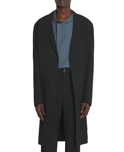 Lanvin Wool Coat In Black
