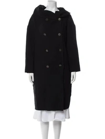 Pre-owned Lanvin Wool Coat In Brown
