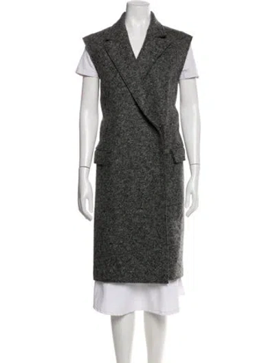 Pre-owned Lanvin Wool Coat In Gray