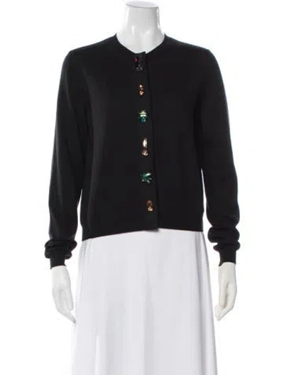 Pre-owned Lanvin Wool Crew Neck Sweater In Multi