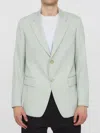 Lanvin Single Breasted Fashion Jacket Clothing In Green
