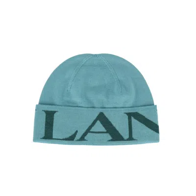 Lanvin Wool Hat In Blue