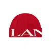 Lanvin Woman Hat Red Size Onesize Wool In Red